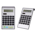 Silver Plastic Solar Calculator
